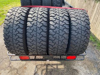 4) 35x12.50x17 Cooper Discoverer ST Tires   Load Range D  Tread measures 8-10/32  DOT 1911   $350 for 4  I carry other sizes as well