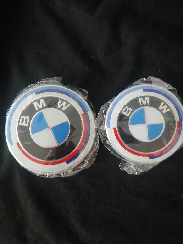 Bmw 82mm And 74mm Emblems Brand New Both For $20