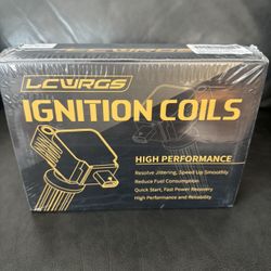 LCWRGS Set of 4 Ignition Coil Pack and Spark Plugs Fits for 2007-2017