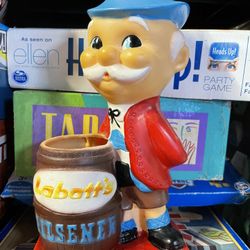 Labatt’s Beer Swizzle Stick Straw Holder Vintage