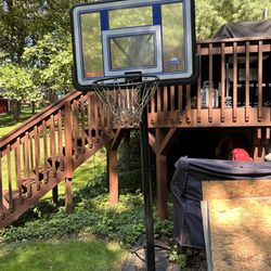 Basketball Hoop And base (Needs New Rim) FREE!