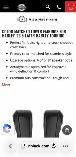 2025 road glide fltrx lowers (vivid black color matched)