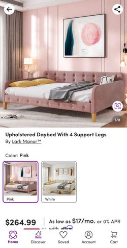 Free- Full sized pink bed!