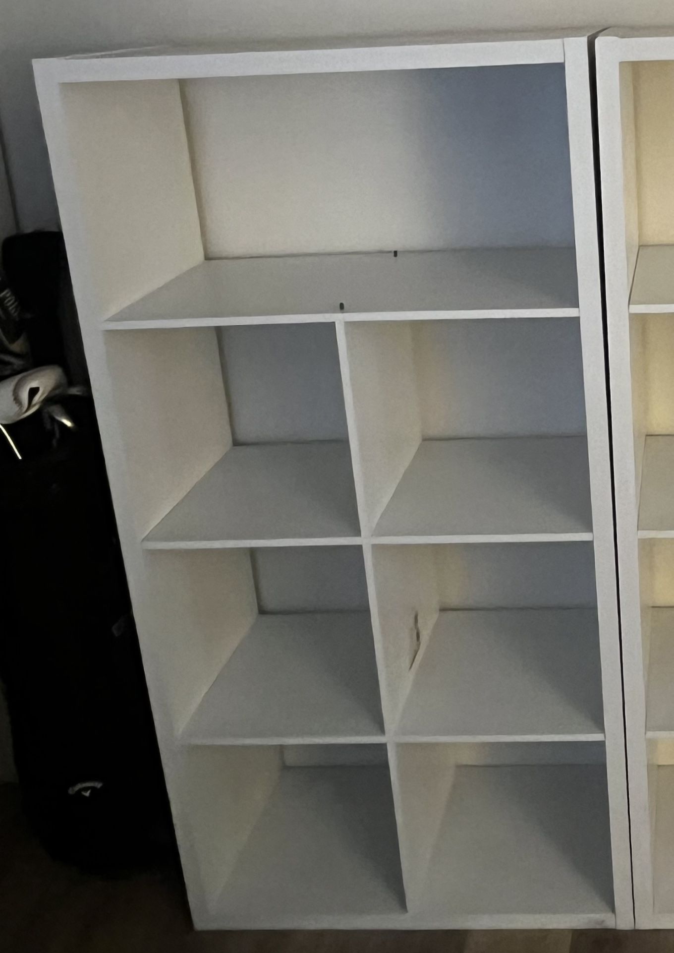 White Bookshelf