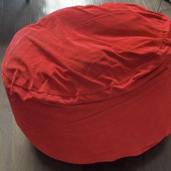 CourdaRoy’s Twin BeanBag Chair (Red)