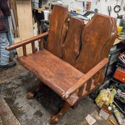 Custom Wooden Chair/Bench