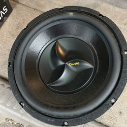 Coustic 10" , 4-Ohm Subwoofer - Black