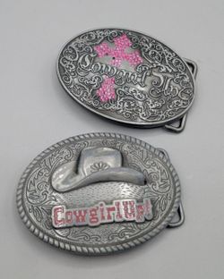 Cowgirl up rodeo western belt buckles ALL sold separately SHIPPING AVAILABLE