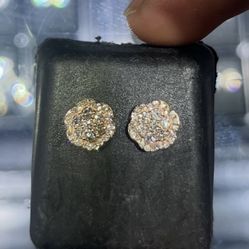 Real Diamond Earrings 
