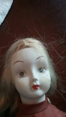 antique porcelain doll 1910