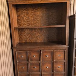 Sturdy Wood Cabinet