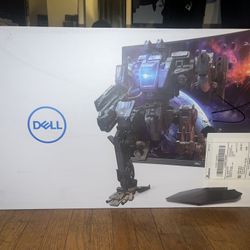 Curved Dell Gaming Monitor