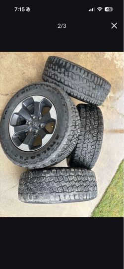 265/65R18 REBEL WHEELS & TIRES (6 Lugs)