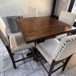 Dining table with 4 chairs