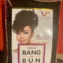 Vivica Fox Bang n Bun