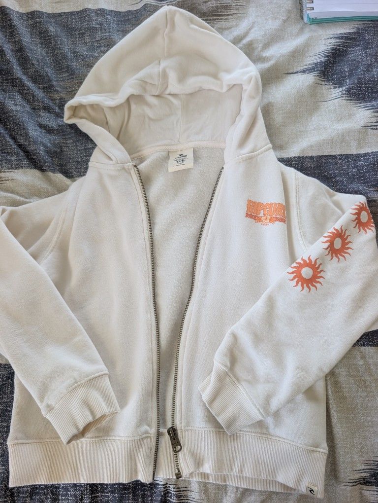 Rip Curl Off White Hoodie