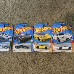 Hotwheels 4 Pack (Ryus Rides) 