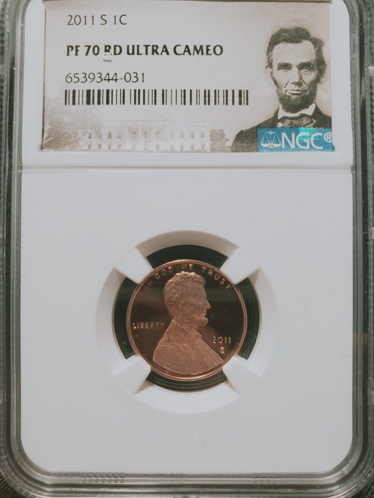 BX200 LOW MINTAGE ULTRA MIRROR 2011 S BEST PERFECT GRADE LINCOLN CENT