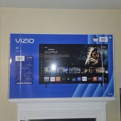 Brand new 65 inch vizio 4k smart t v