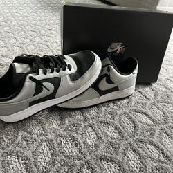 Silver And Black Air Force 1