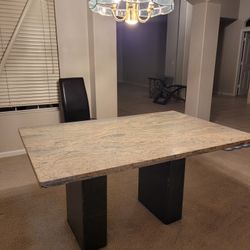 Solid Granite Table