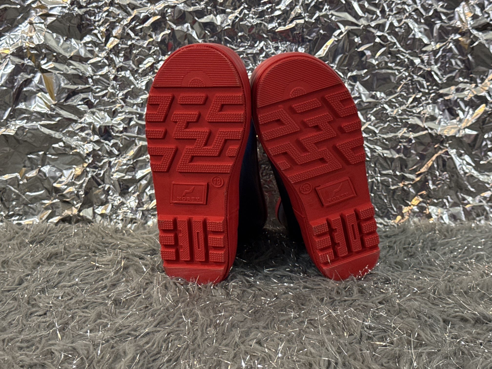 Norty Navy&Red Size 13 Kids