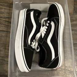 black old skool vans