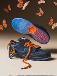 Nike SB Dunk Low Bluetile Monarch Butterfly 10m