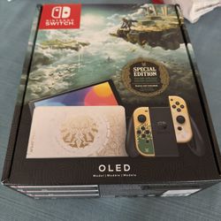 Nintendo Switch OLED - Legend Of Zelda Tears Of The Kingdom Edition