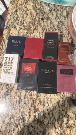 Lot of 8 Fragrance Perfume Boxes