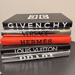 Decorative Designer Fashion Books 