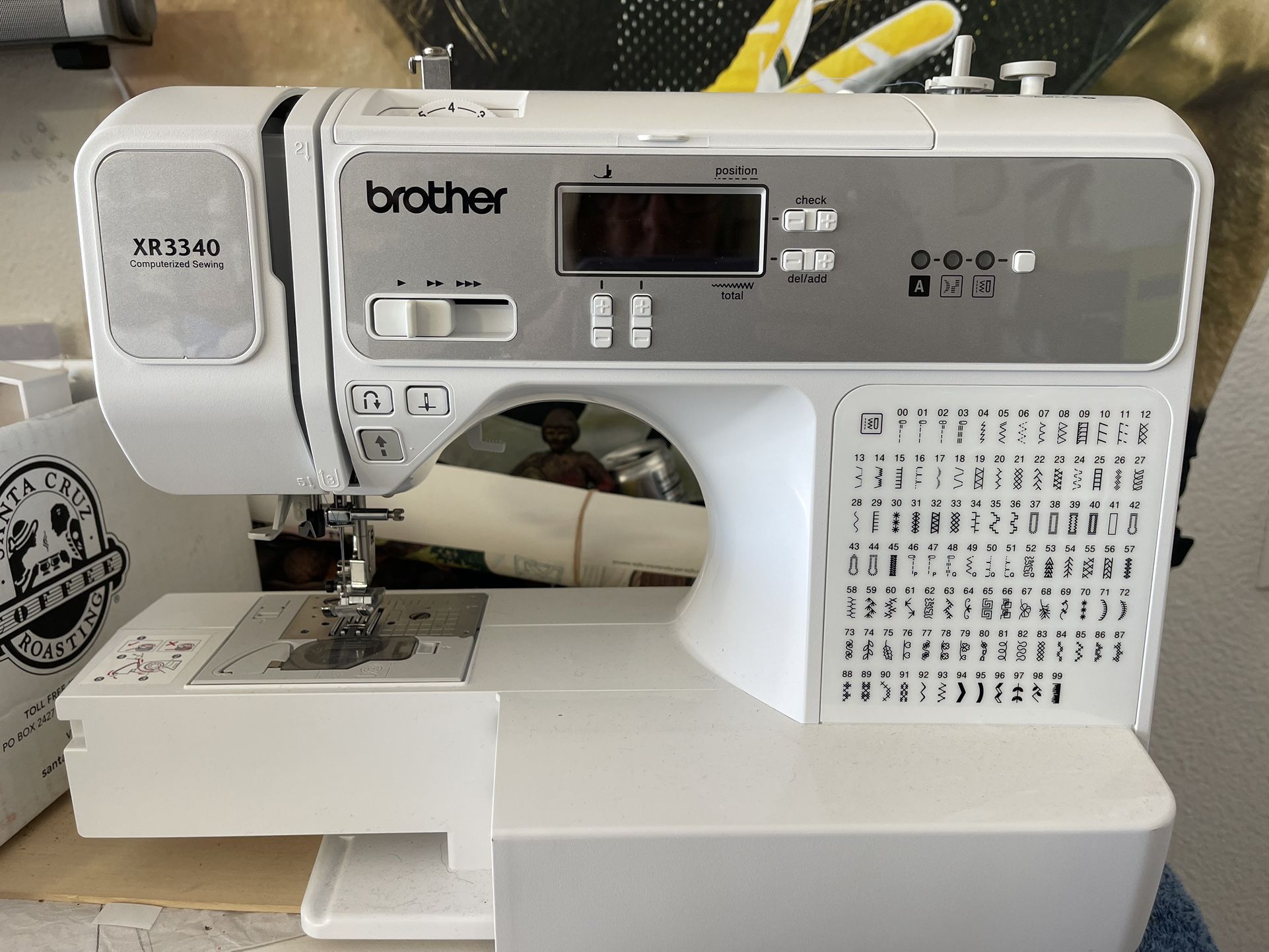 Brother XR3340 Advanced Computerized LCD Sewing and Quilting Machine