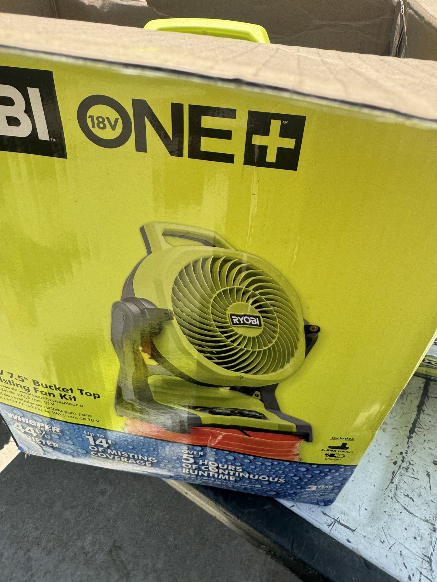 Ryobi Bucket Fan