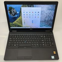 Dell Latitude 5580 Backlight Keyboard 15.6” Intel Core i5 8GB RAM 256GB SSD Windows 11 w/ Charger - $159 