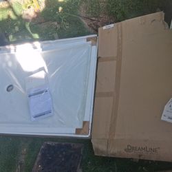 Slimline shower base