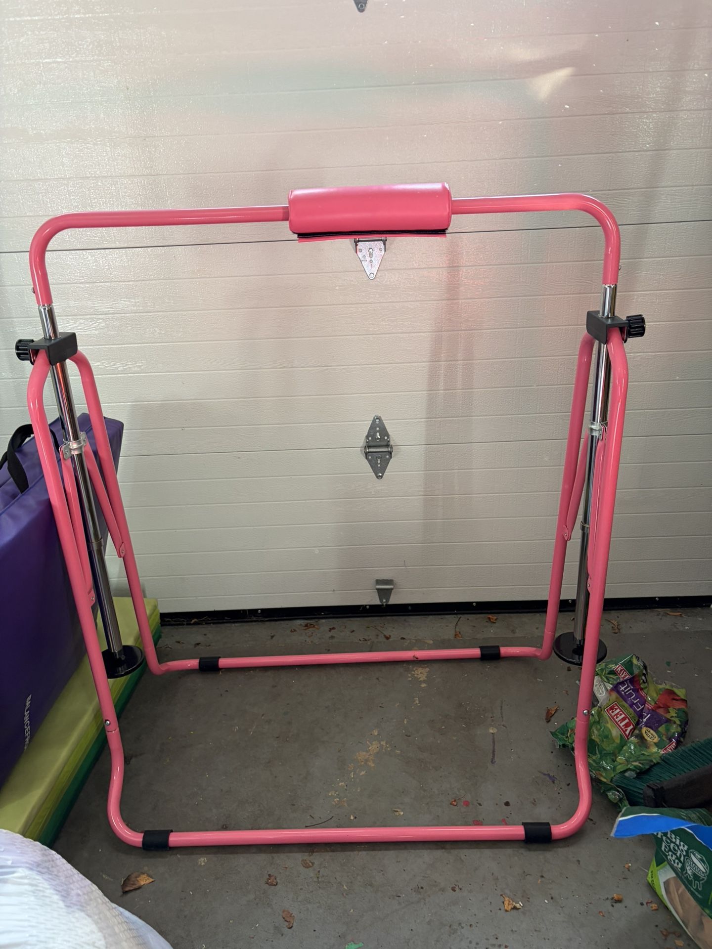 Gymnastics Bar With Mats 