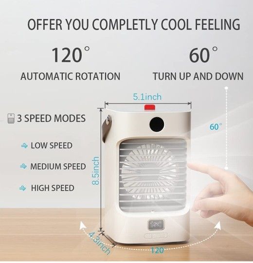 BEJARM Superior Small Portable Cooling Fan
