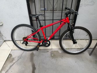 Rockrider  ST 100 Red kids Mountain Bike 24”