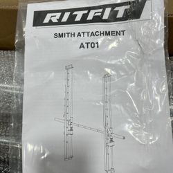 RITFIT Smith Attachment Model AT01. This is designed to fit the Ritfit power cage with cable crossover