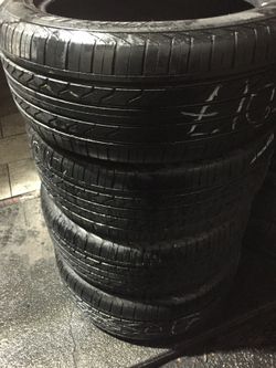 225/50/17 starfire set of used tires in great condition 75% tread 200$ for 4 . Installation balance and alignment available. Road force balance avai