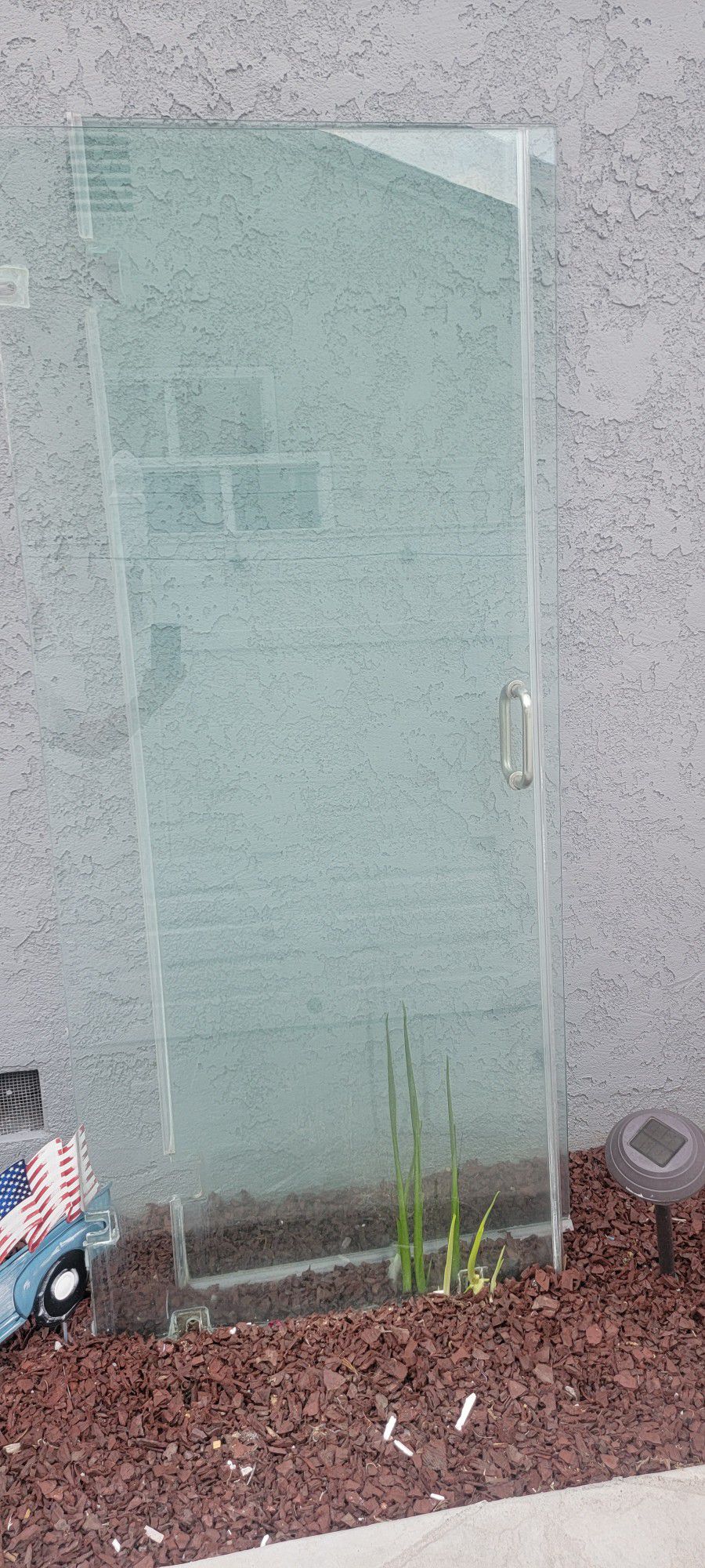Glass Shower Door  58 X 71 1/2
