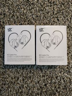 KZ Castor Pro Tunable in Ear Monitor Improved Bass in Ear Headphones
HiFi Dual-Dynamic Driver Gaming Earbuds IEM Earphones with 2PIN-C Detachable Cabl