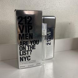 CH 212 VIP Men Decant 10ml