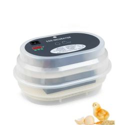 HBlife Digital Egg Incubator for Hatching 9-12 Chicken, Quail and Duck Eggs, ...

