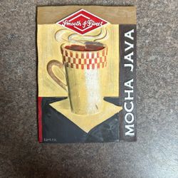 Vintage Kohler 3D Resin Coffee Themed Decorative Wall Plaque 