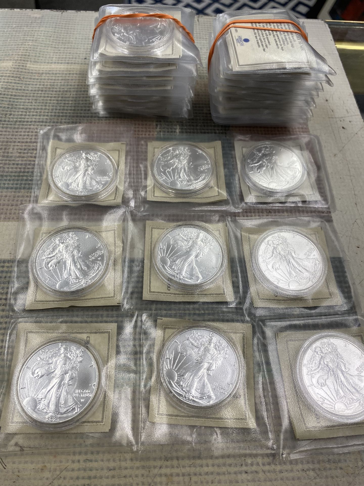 1oz Silver Eagles
