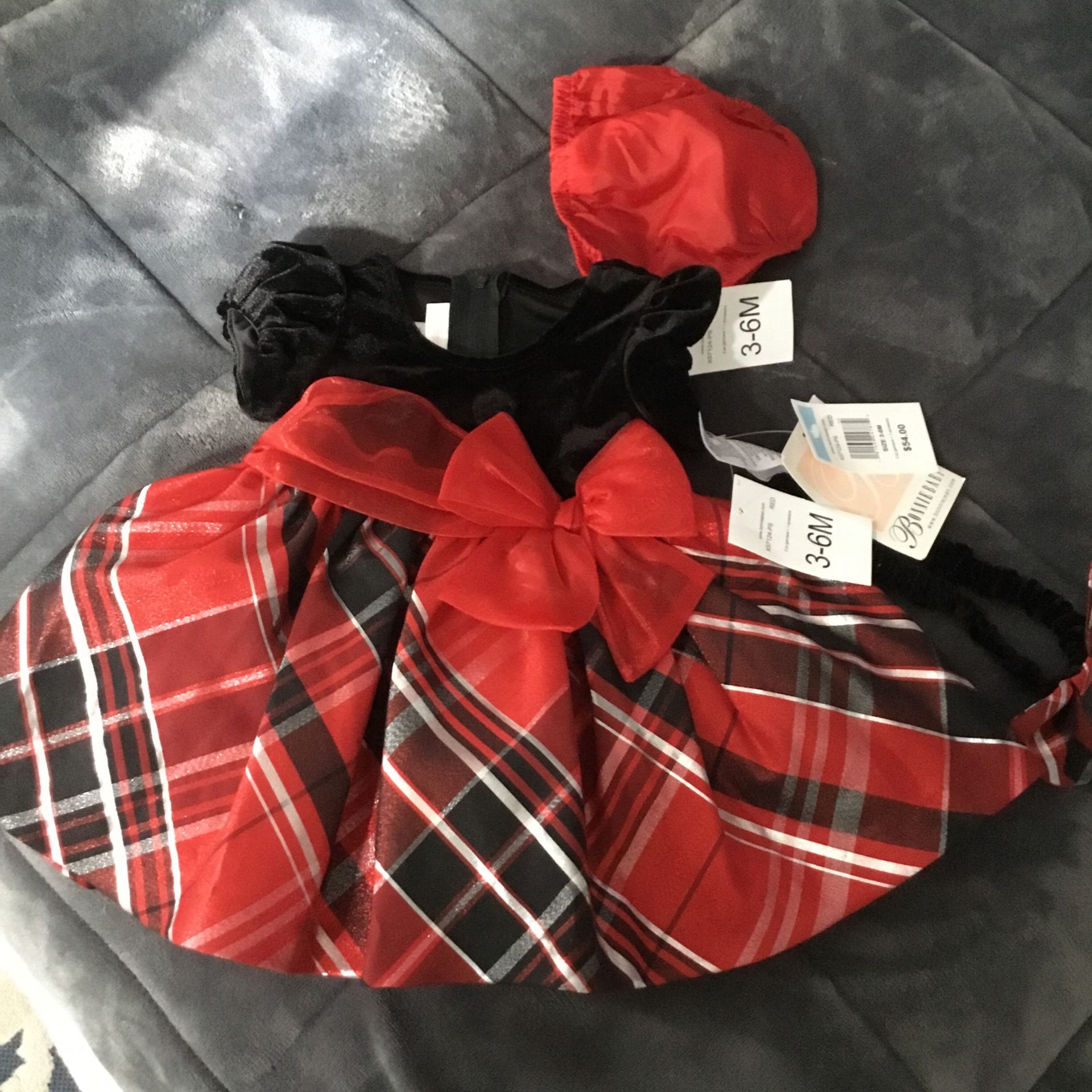 Toddler Infant Christmas Dresss