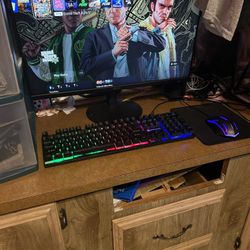 Selling Gaming Monitor Comes With Keyboard And Mouse Just For 125$