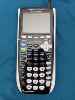 TI 84 Plus C Silver Edition