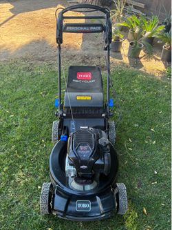 Toro personal pace self propelled mower